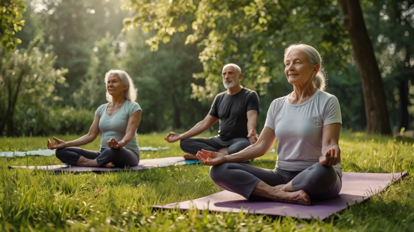 Практика йоги в студії Elevate Yoga